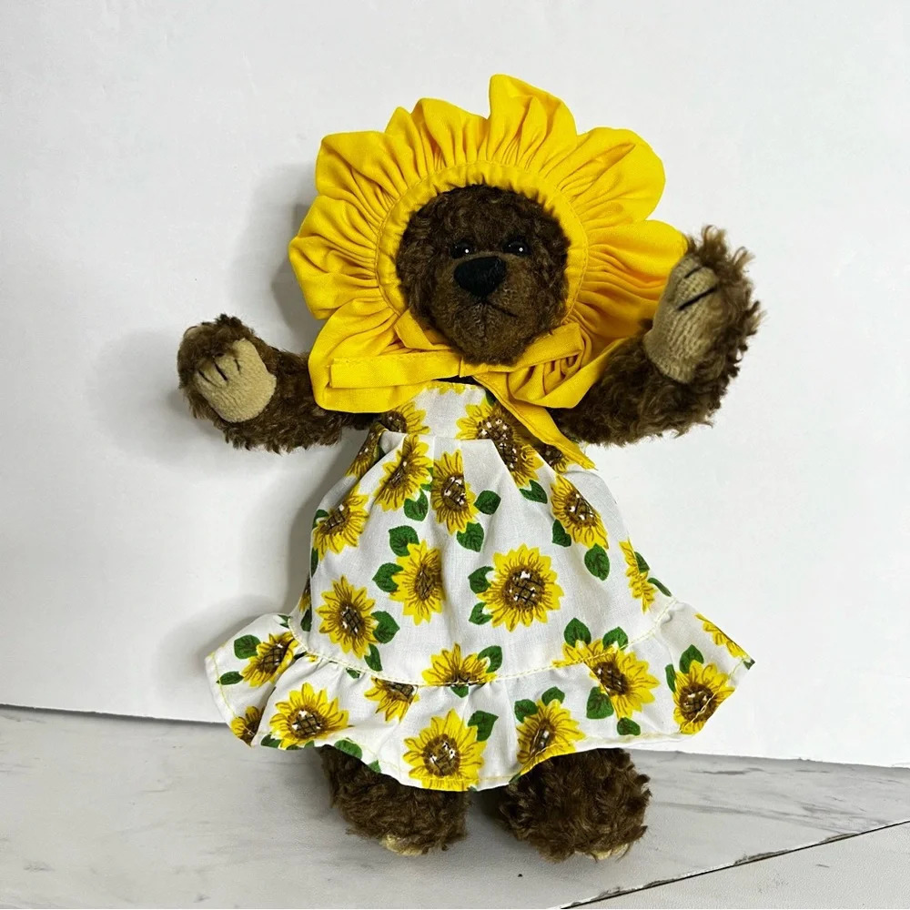 Ty Beanie Babies Susannah The Sunflower Bear Sz 9" "You Are My Sunshine!" 1,993 - Picture 1 of 14